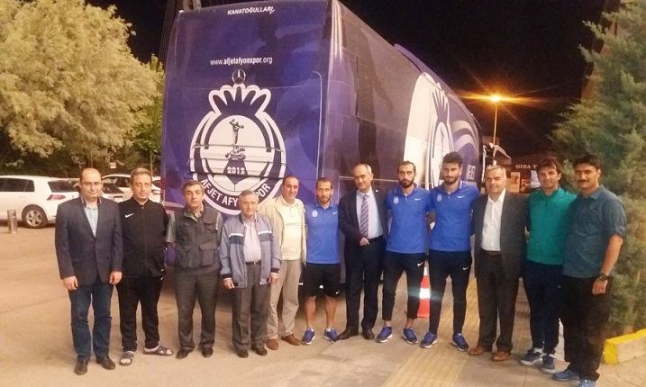 Afjet Afyonspor Kafilesine Ziyaret