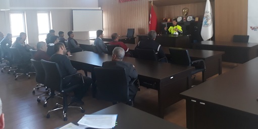 Yükümlülere “trafik Kuralları” Konulu Seminer Verildi