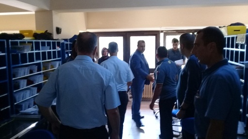 Ptt Başmüdürü örsdemir çalışanlar İle Bayramlaştı