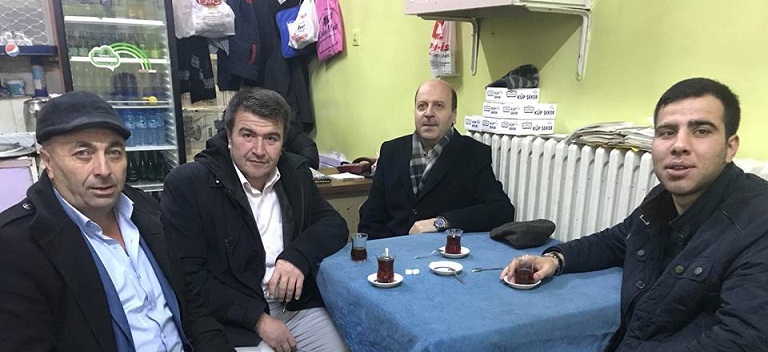 Başkan Bozkurt Ve özdemir Esnaf Ziyareti Yaptı