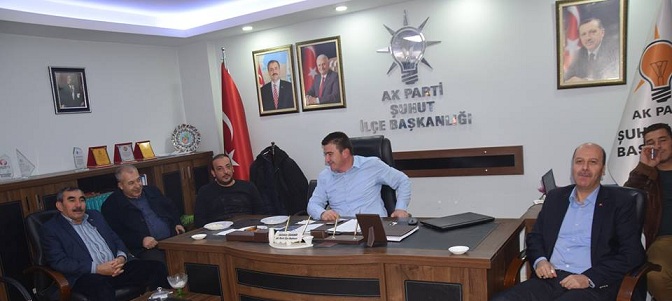 Ak Parti şuhut İlçe Teşkilatı Toplandı