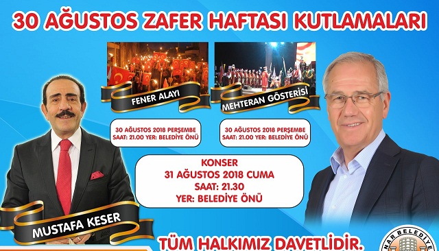 30 Ağustos Coşkuyla Kutlanacak
