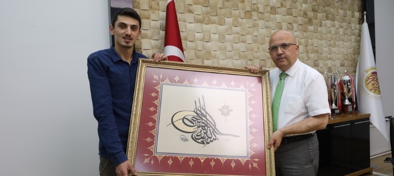 Hattat Hasan Hüseyin Ertunç’tan Ziyaret