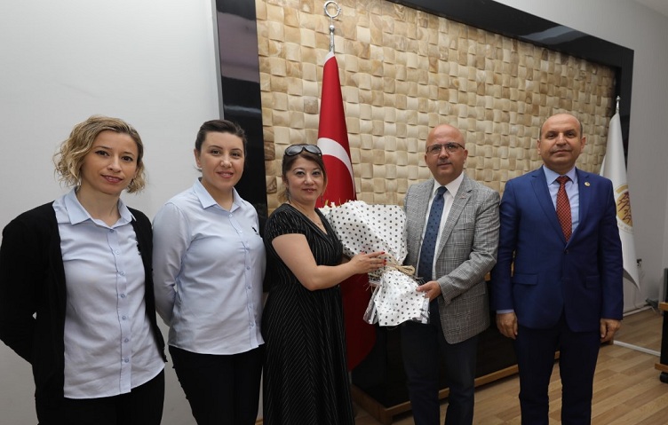 Fen Bilimleri Koleji’nden Başkan çoban’a Ziyaret