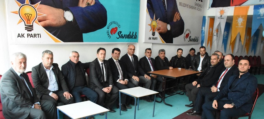 Mustafa Gürel’den Ak Parti Seçim Bürosuna Ziyaret