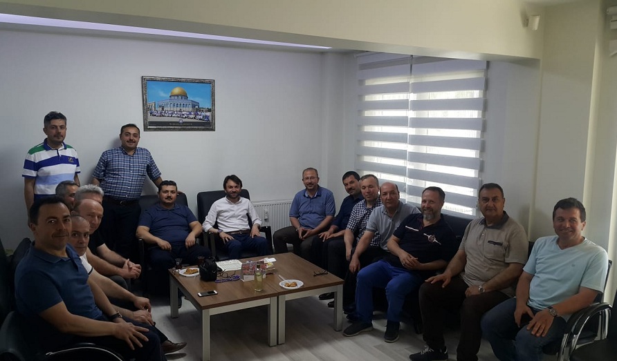 Eğitim Bir-sen'de Coşkulu Bayramlaşma