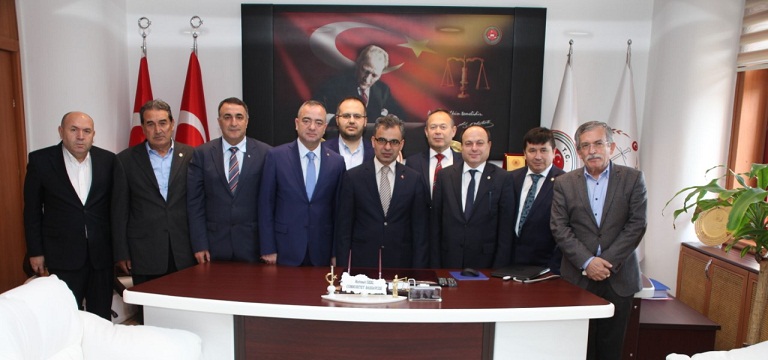 Atso Yönetimi, Başsavcı özel’i Ziyaret Etti