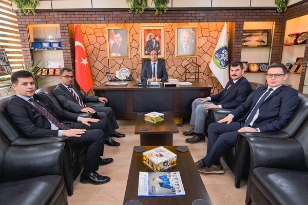 Savcılarımızdan Başkan Mustafa çöl’e Ziyaret