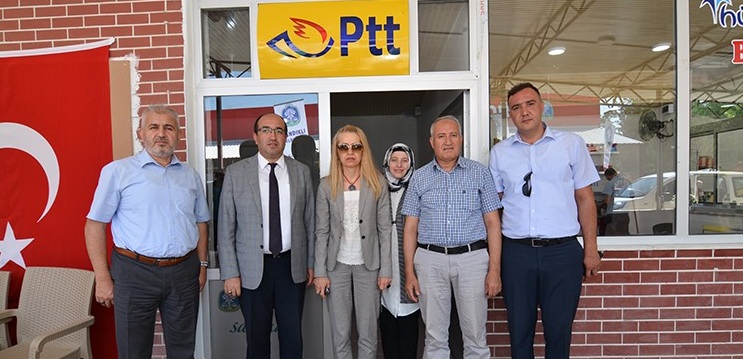 Hüdai Kaplıcaları Ptt şubesi Açıldı