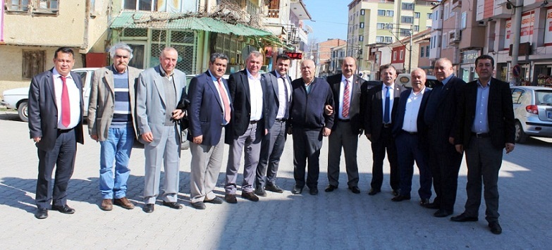 Başkanlar Sinanpaşa Caddelerini Turladılar