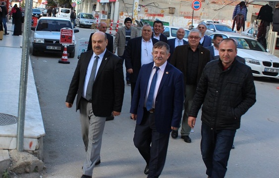 Esob Başkanı Konak Ziyaretlerine Devam Ediyor