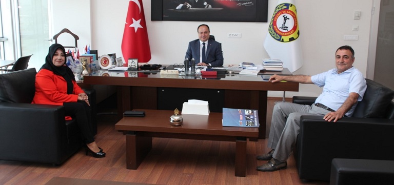 Canser Kuzu, Serteser’i Ziyaret Etti