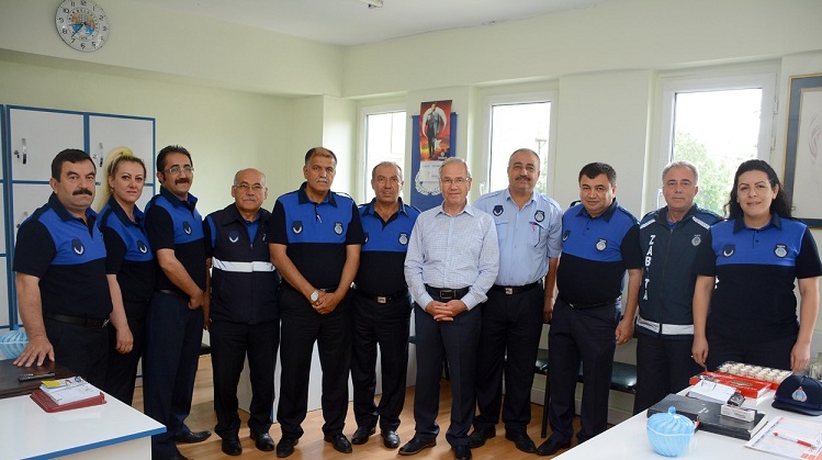 Başkan Acar, Personeli İle Bayramlaştı