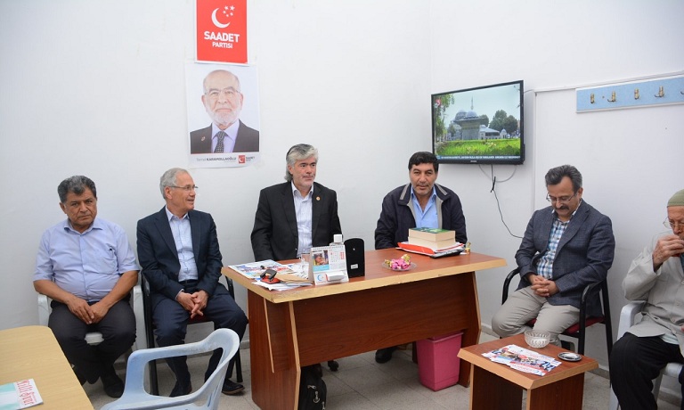 İyi Parti’den Saadet Partisine Ziyaret
