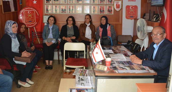 İyi Parti Kadın Kolları Gazi Ve şehitler Derneğini Ziyaret Etti