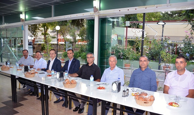 Ceza Evi Müdürü Erkılıç Dinar’a Veda Etti