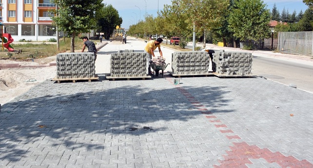 Dinar'da Yeni Hastaneye Yeni Yol Yapıldı