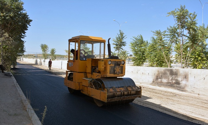 Dinar Sanayisi Asfalta Kavuşuyor