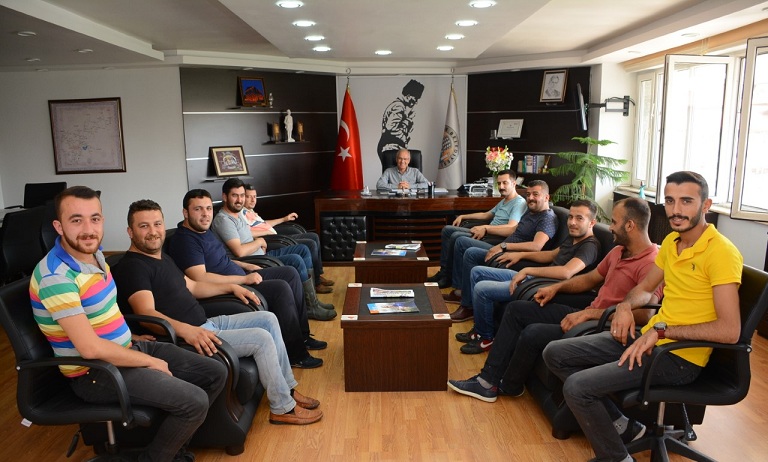 Dinar Yıkamacılar Derneğinden Başkan Acar’a Ziyaret