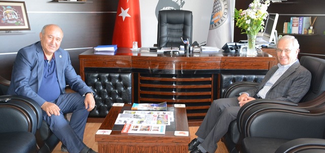 Eski Bakan Akcan’dan Başkan Acar’a Ziyaret