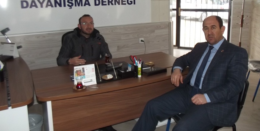 Hamit çakır ‘ Dan Ms Derneğine Ziyaret