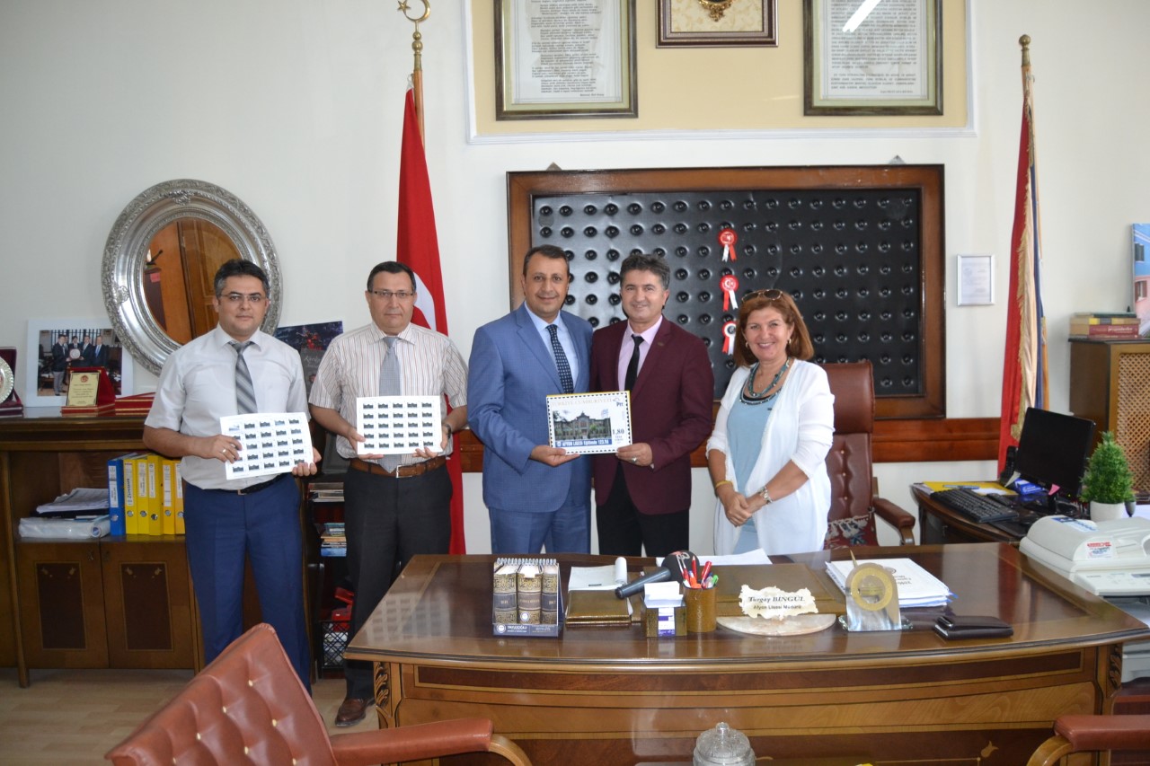 Afyon Lisesi’nin 123.yılı Anısına Pul Bastırıldı