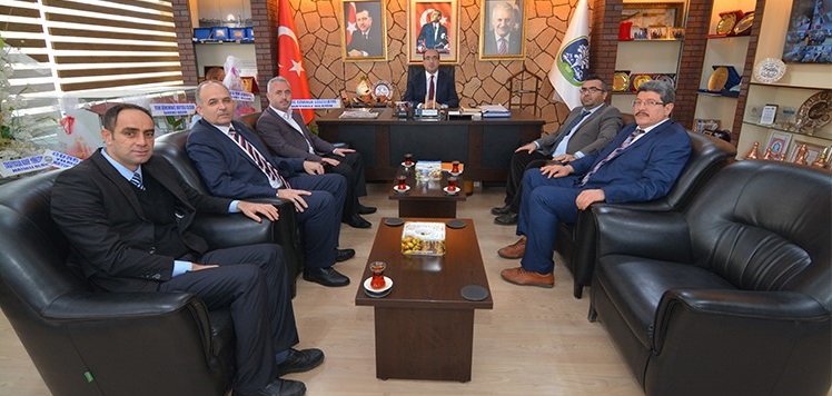 Sendika Başkanlarından Başkan Mustafa çöl’e Ziyaret