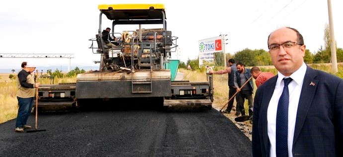 Belediye çalışıyor Sandıklı Değişiyor