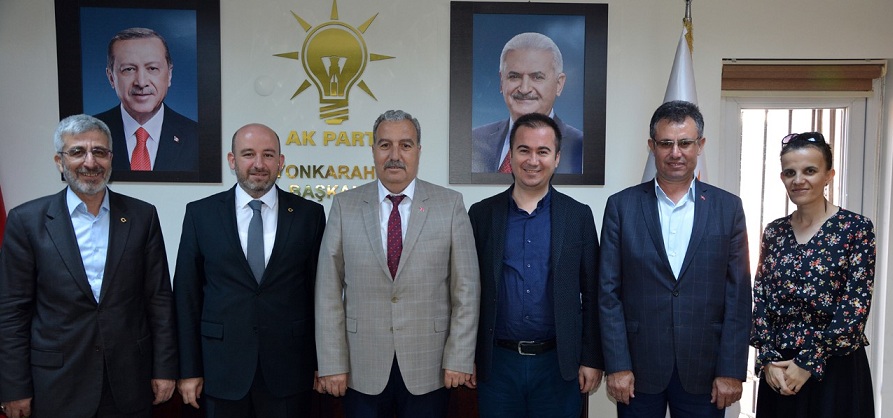 Mhp’den Ak Parti’ye Nezaket Ziyareti