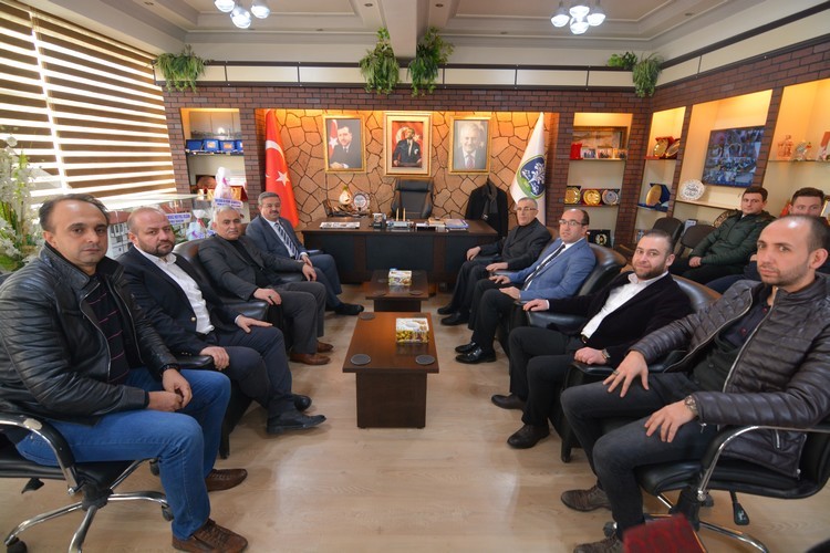 Ak Parti İl Yönetiminden Başkan çöl'e Ziyaret