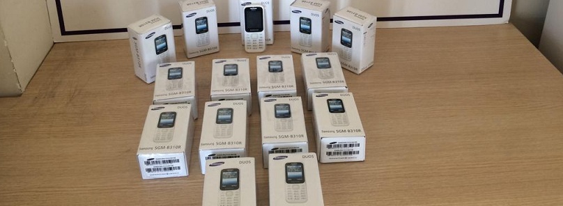 Kaçak Cep Telefonu Ele Geçirildi