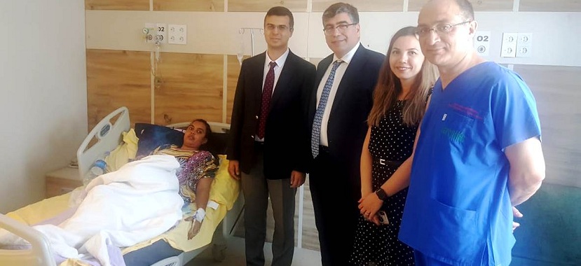 Korkmaz, Fertillife Afyon Hastanesini Ziyaret Etti..