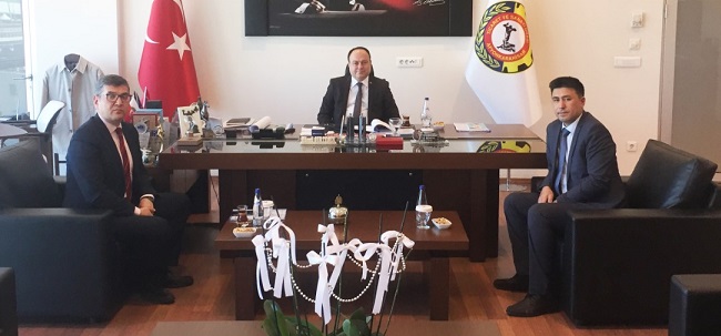 Gazi Meslek’ten Serteser’e Ziyaret