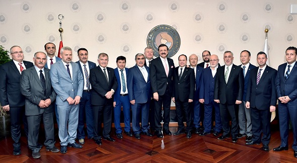 Atso Heyeti, Hisarcıklıoğlu’nu Ziyaret Etti