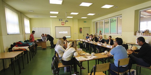 Ali çetinkaya Ortaokulu öğretmenleri Polonya’da