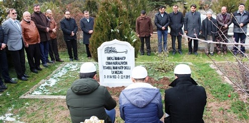 İlk İmam Hatip’in İlk Mezunu Kabri Başında Anıldı
