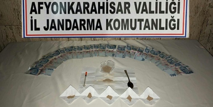 Jandarma'dan Emirdağında Eroin Operasyonu