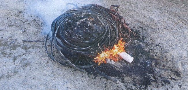 Kablo Hırsızları Yakalandı