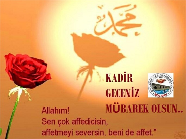 Mübarek Kadir Gecenizi Kutlarız.!