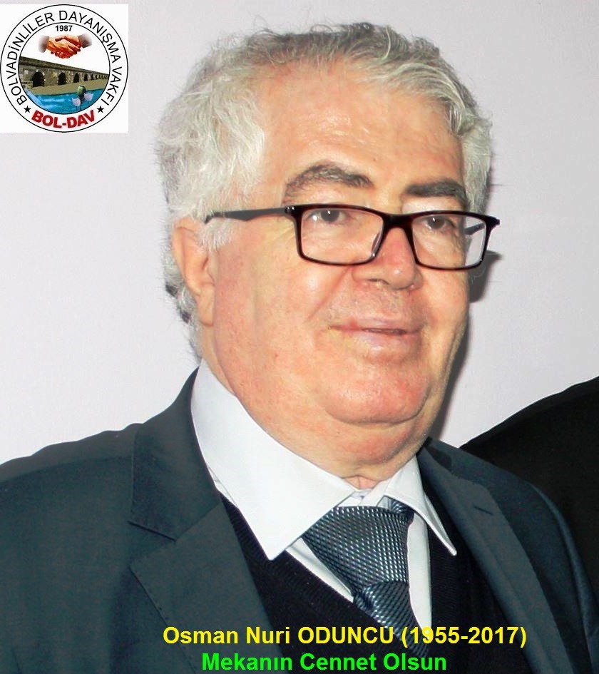 Kadim Dost Yahya Pektaş'ın Kaleminden “osman Nuri Oduncu”