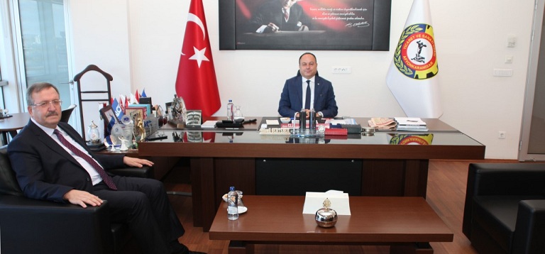 Rektör Solak, Serteser’i Ziyaret Etti