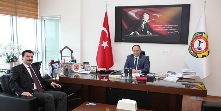 Ahmet Sarıdere, Serteser’i Ziyaret Etti