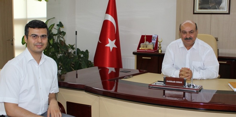 Sağlık Müdürü Korkmaz’dan Başkan Konak’a Ziyaret Var