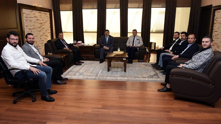 Genç Girişimciler Kurulu, Rektör Karakaş’ı Ziyaret Etti