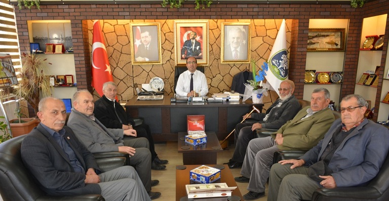 İstasyon Mahallesinden Başkan Mustafa çöl'e Ziyaret