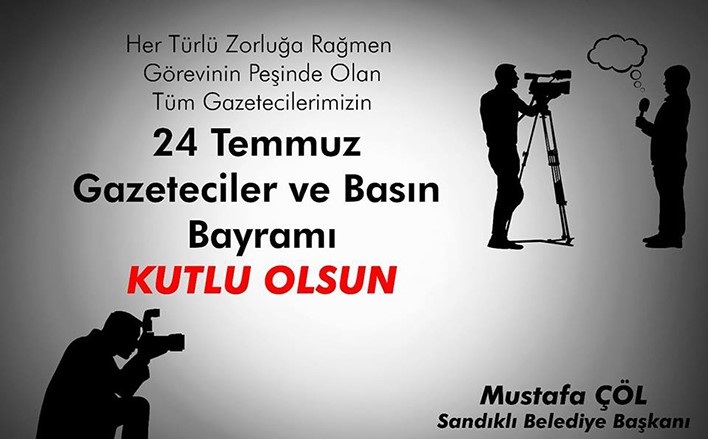 Başkan Mustafa çöl’den Gazeteciler Ve Basın Bayramı Mesajı