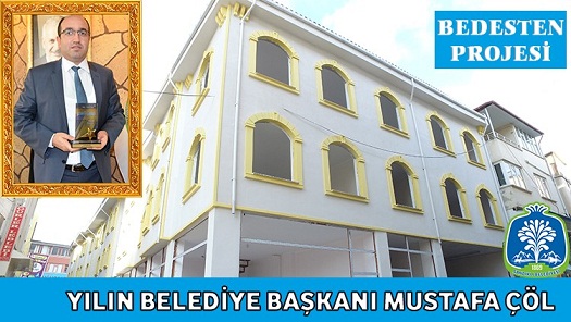 Başkan Mustafa çöl Yılın Belediye Başkanı Seçildi