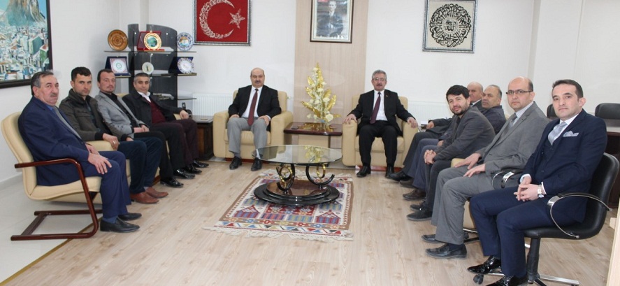 Konak, Bolvadin Esnaf Odası Yönetimini Ağırladı