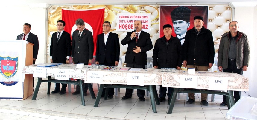 Emirdağ şoför Esnafı “cevat Başkan” Dedi