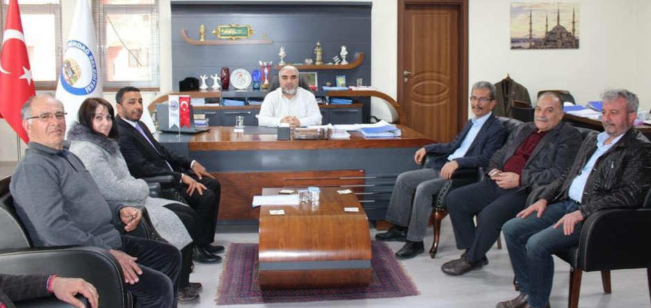 Mhp İl Yönetimi Ar-ge Komisyonu Başkan Kargın Ve Teşkilatı Ziyaret Etti